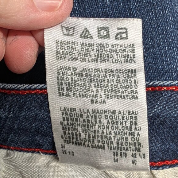 Wrangler Blue Jeans Size 8 LONG - Picture 12 of 12